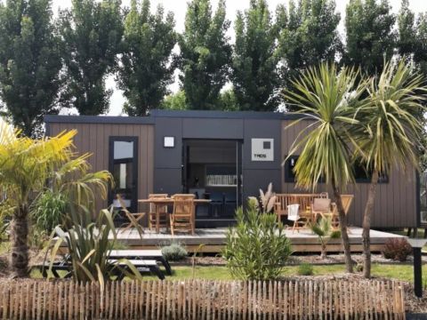 Mobilhome 6 personnes - Cottage Taos 4 Pièces 6 Personnes Climatisé + TV 2sdb