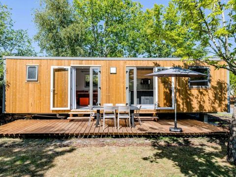 Mobilhome 6 personnes - Cottage Arcachon - 4 Pièces - Climatisé - TV - 2 salles de bain