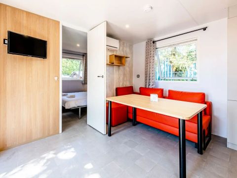Mobilhome 6 personnes - Cottage Arcachon - 4 Pièces - Climatisé - TV - 2 salles de bain
