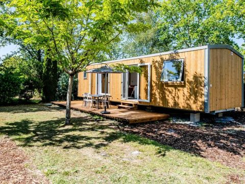 Mobilhome 6 personnes - Cottage Arcachon - 4 Pièces - Climatisé - TV - 2 salles de bain