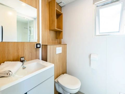 Mobilhome 6 personnes - Cottage Arcachon - 4 Pièces - Climatisé - TV - 2 salles de bain