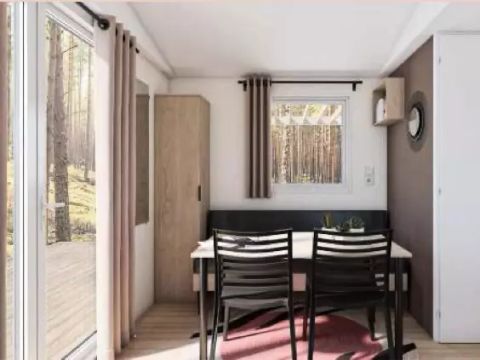 MOBILHOME 3 personnes - Cottage Confort 2 Pièces 2/3 Personnes Climatisé + TV