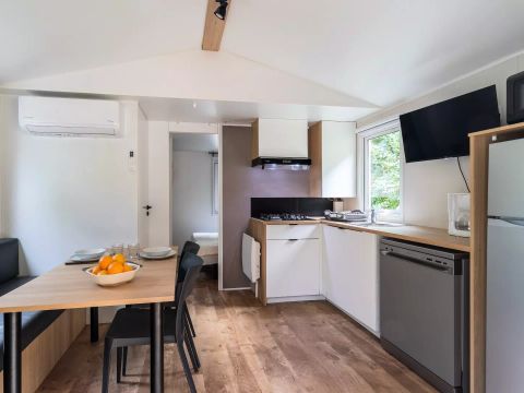 MOBILHOME 3 personnes - Cottage Confort 2 Pièces 2/3 Personnes Climatisé + TV
