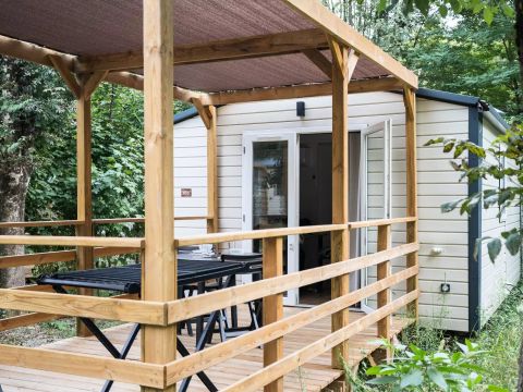 MOBILHOME 3 personnes - Cottage Confort 2 Pièces 2/3 Personnes Climatisé + TV