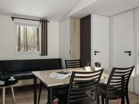 MOBILHOME 8 personnes - Cottage Confort 4 Pièces 6/8 Personnes Climatisé + TV