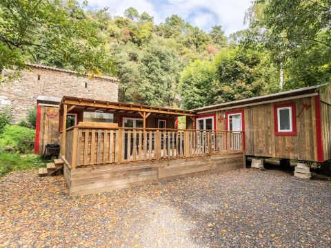 MOBILHOME 12 personnes - Cottage Privilège 6 Pièces 10/12 Personnes Climatisé + TV