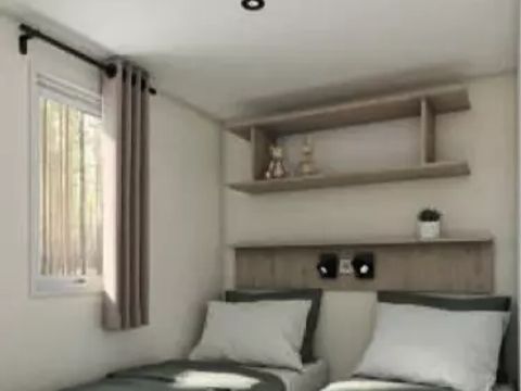 MOBILHOME 6 personnes - Cottage Privilège 3 Pièces 4/6 Personnes Climatisé + TV