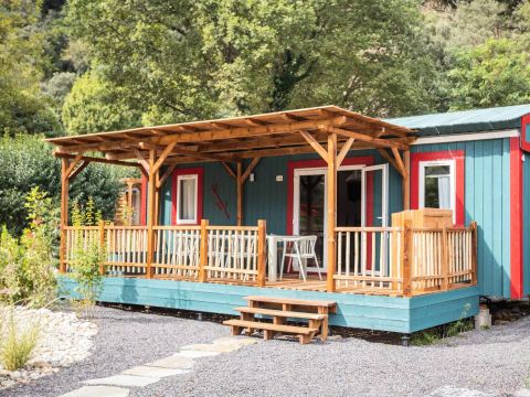 MOBILHOME 8 personnes - Cottage Privilège  4 Pièces 6/8 Personnes Climatisé + TV