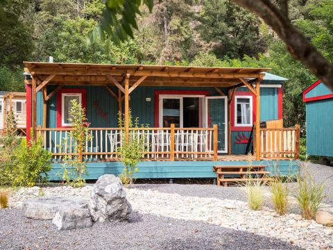 MOBILHOME 8 personnes - Cottage Privilège  4 Pièces 6/8 Personnes Climatisé + TV