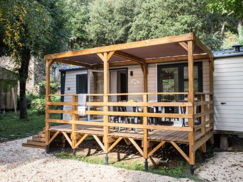 MOBILHOME 6 personnes - Cottage Confort 3 Pièces 4/6 Personnes Climatisé + TV