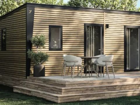 MOBILHOME 6 personnes - Cottage Confort 3 Pièces 4/6 Personnes Climatisé + TV