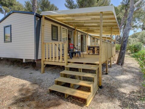 MOBILHOME 5 personnes - Mobil-home | Comfort | 3 Ch. | 5 Pers. | Terrasse Lounge | Clim.