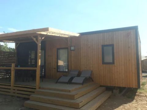 MOBILHOME 4 personnes - Mobil-home Premium 29m² 2 chambres + terrasse 21m² + TV + LV + Clim + plancha 4 pers Mobil-home Premium 29m² 2 chambres + terrasse 21m² + TV + LV + Clim + plancha 4 pers