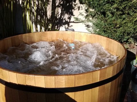 HÉBERGEMENT INSOLITE 4 personnes - Foudreaterre 1 chambre (Petit déjeuner, lit/ménage fait, panier apéro) + SPA 2/4 pers