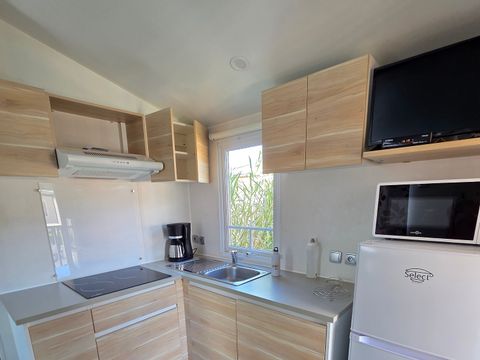 MOBILHOME 6 personnes - Standard 32m² (3 chambres) + Terrasse + Clim