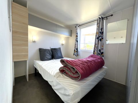 Mobilhome 6 personnes - Standard 32m² (3 chambres) + Terrasse + Clim