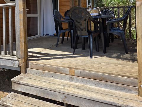 MOBILHOME 6 personnes - Standard 32m² (3 chambres) + Terrasse + Clim