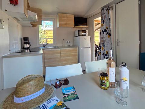 MOBILHOME 6 personnes - Standard 32m² (3 chambres) + Terrasse + Clim