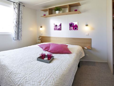 Mobilhome 4 personnes - 2 chambres vue étang