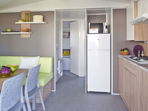 Mobilhome 4 personnes - 2 chambres vue étang
