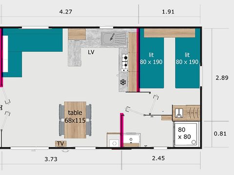 Chalet 6 personnes