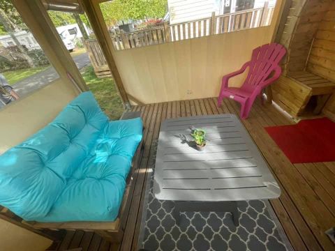 TENTE 2 personnes - Tonneau 2 trèfles 1 chambre - Sans sanitaire