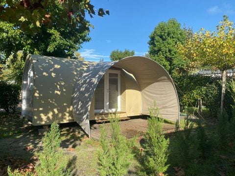 TENTE 4 personnes - Tente 2 trèfles 2 chambres - Sanitaire privé à proximité