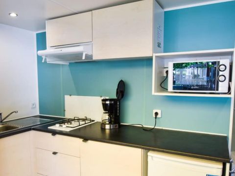 MOBILHOME 2 personnes - 3 trèfles 1 chambre 1 SDB