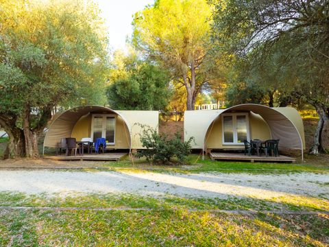 Tente en toile et en bois 4 personnes - COCO SWEET