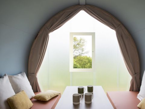 Tente en toile et en bois 4 personnes - COCO SWEET