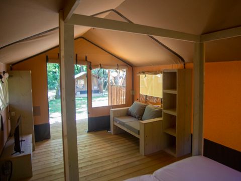 TENTE TOILE ET BOIS 2 personnes - Glamping Jare