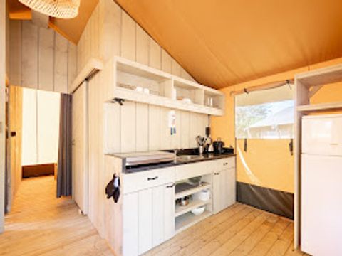 TENTE TOILE ET BOIS 6 personnes - Nomade
