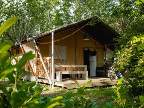 TENTE TOILE ET BOIS 6 personnes - Nomade