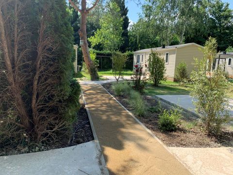 MOBILHOME 4 personnes -  2 chambres - TV - CLIM - PLANCHA