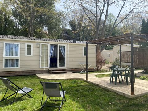 MOBILHOME 4 personnes -  2 chambres - TV - CLIM - PLANCHA