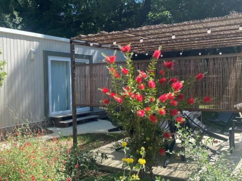 MOBILHOME 6 personnes - Premium - 3 chambres - TV - CLIM - PLANCHA