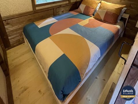 Hébergement 5 personnes - Lodge sur pilotis