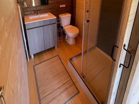 Hébergement 5 personnes - Lodge sur pilotis