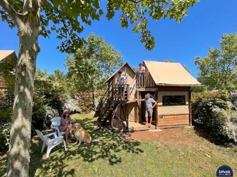 Hébergement 4 personnes - Lodge cabane