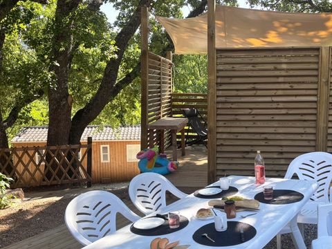 CHALET 4 personnes - CHALET TIKAL. CONFORT AVEC SPA