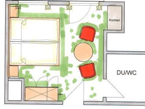 MAISON 2 personnes - Typ A