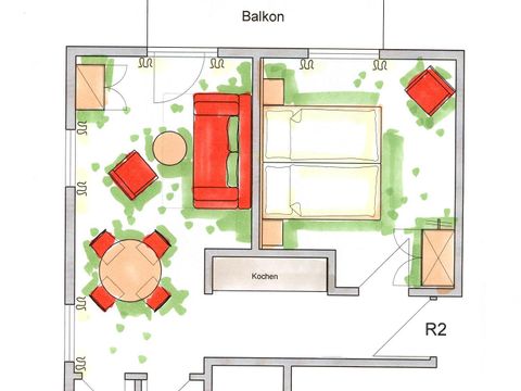 MAISON 5 personnes - R2