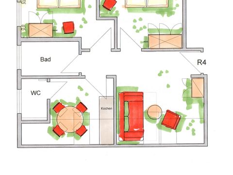 MAISON 4 personnes - R4