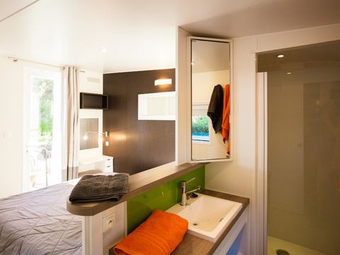 MOBILHOME 5 personnes -  COTTAGE GRAND PRESTIGE TAOS