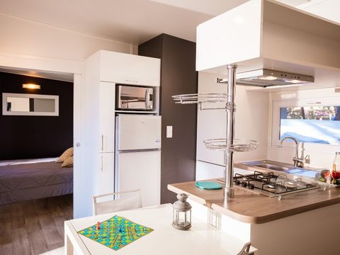 MOBILHOME 5 personnes -  COTTAGE GRAND PRESTIGE TAOS