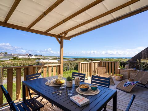 MOBILHOME 6 personnes - Cottage Premium Vue Mer 3 CH.