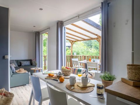 MOBILHOME 6 personnes - Cottage Premium Vue Mer 3 CH.