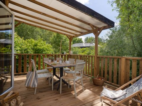 MOBILHOME 6 personnes - Cottage Premium Vue Mer 3 CH.