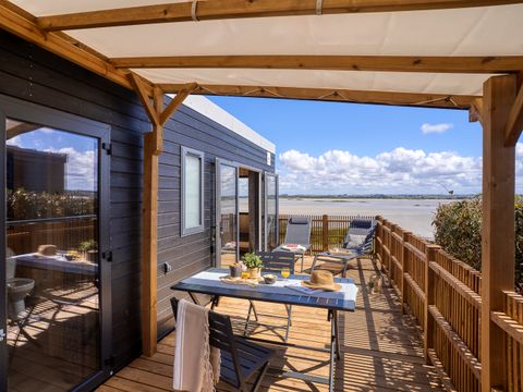 BUNGALOW 2 personnes - Tiny House 1 chambre Vue Mer