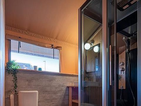 Tente en toile et en bois 4 personnes - Sun Lodge Yucca